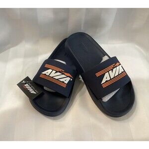 Avia Youth Slides Navy Size 2 New With Tags